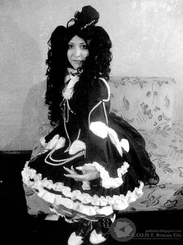 Black and white sweet lolita